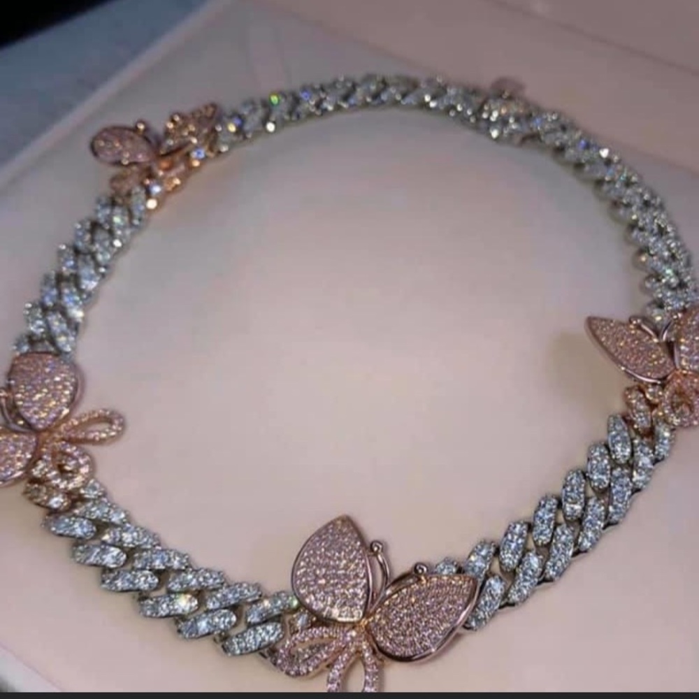 Butterfly Tennis Chain